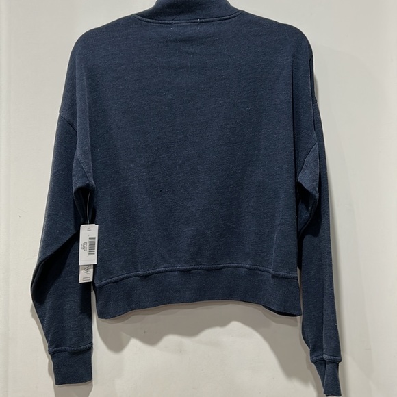 NWT I Am brand. Sweater crop top. Girls junior large. Dark blue. - Picture 6 of 6